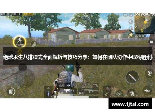 绝地求生八排模式全面解析与技巧分享：如何在团队协作中取得胜利